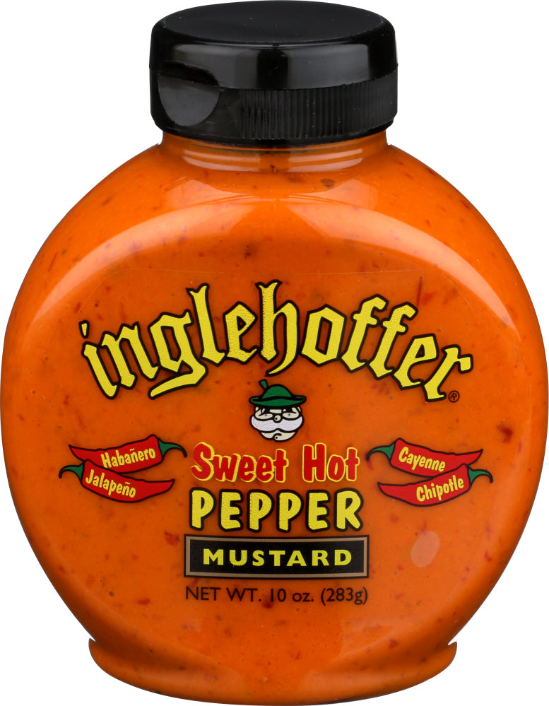 INGLEHOFFER MUSTARD HBNRO JLP HOT SWT - 10 OZ
