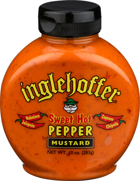 INGLEHOFFER MUSTARD HBNRO JLP HOT SWT - 10 OZ
