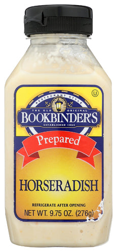 BOOKBINDERS HORSERADISH PREPARED - 9.75 OZ