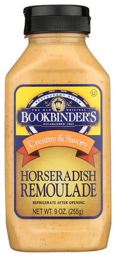 BOOKBINDERS HORSERADISH REMOULADE - 9 OZ