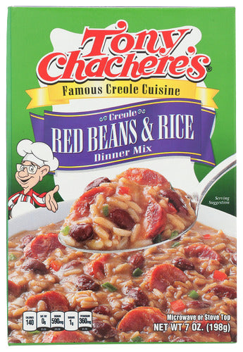 TONY CHACHERES RICE DNR RED BEAN & RCE - 7 OZ