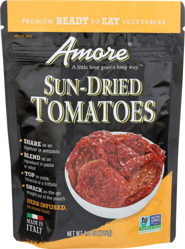 Amore 
Tomatoes Sun Dried, 4.4 OZ.