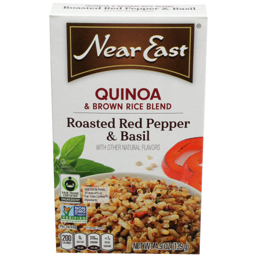 NEAR EAST QUINOA RSTD RED PPR BASIL - 4.9 OZ
