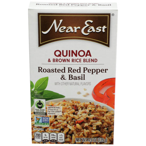 NEAR EAST QUINOA RSTD RED PPR BASIL - 4.9 OZ