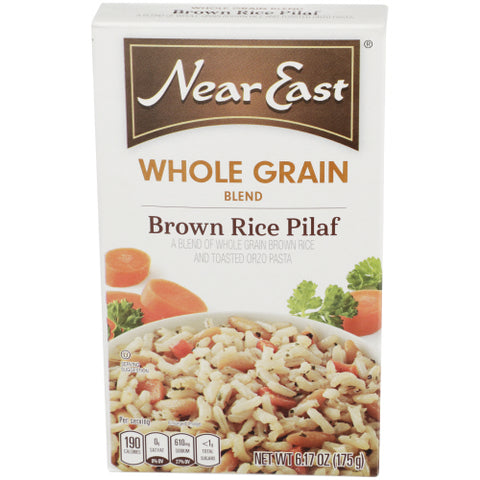 NEAR EAST RICE MIX WHLGRN PILAF BROWN - 6.17 OZ
