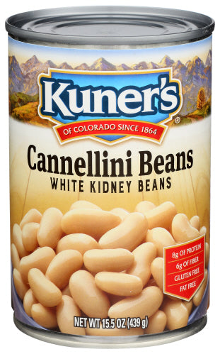 KUNERS BEANS CANNELLINI - 15 OZ
