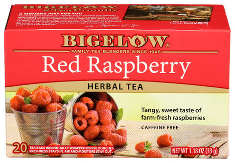Bigelow 
Tea Red Rspbry 20Bg, 1.18 OZ.