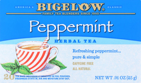 Bigelow 
Tea Purely Ppprmnt 20Bg, 0.91 OZ.