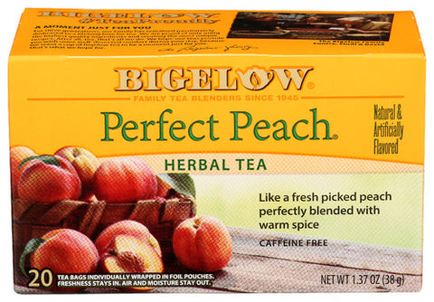 Bigelow 
Tea Perfect Peach 20Bg, 1.37 OZ