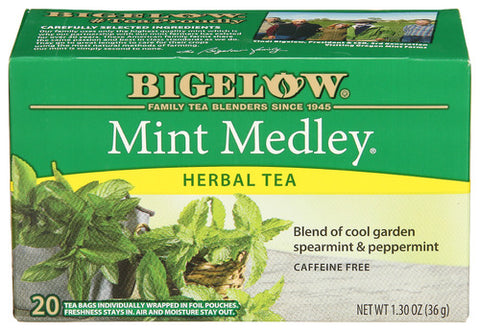 Bigelow 
Tea Mint Medley 20Bg, 1.3 OZ.