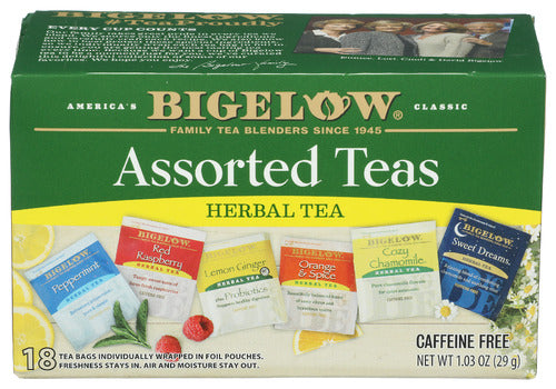 Bigelow 
Tea Herb 6Vrty 18Bg, 1.03 OZ.