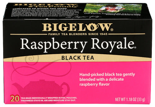 Bigelow 
Tea Raspbry Royale 20Bg, 1.18 OZ.