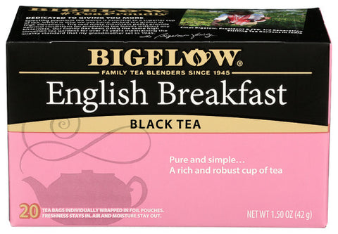 Bigelow 
Tea Engl Brkfast 20Bg, 1.18 OZ.
