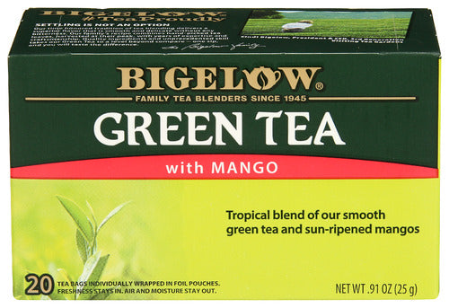 Bigelow 
Tea Grn Mango 20Bg, 0.91 OZ.