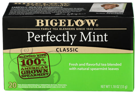 Bigelow 
Tea Perfectly Mint 20Bg, 1.18 OZ.