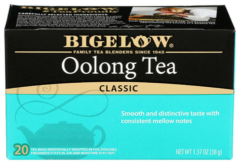 Bigelow 
Tea Oolong 20Bg, 1.5 OZ.