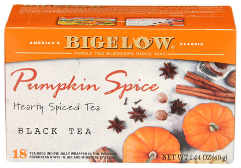 Bigelow 
Tea Pmpkn Spice, 1.44 OZ.