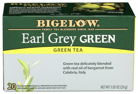 Bigelow 
Tea Grn Earl Grey 20Bg, 1.05 OZ.