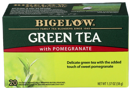 Bigelow 
Tea Grn Pmgrnt 20Bg, 1.37 OZ.