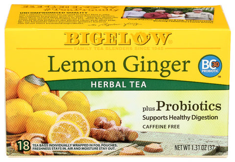 Bigelow 
Tea Lemon Gngr 18Bg, 1.39 OZ.