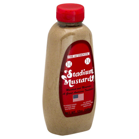 STADIUM MUSTARD SQUEEZE - 12 OZ