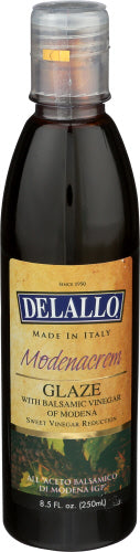 Delallo 
Glaze Balsamic Modenacrem, 8.5 OZ