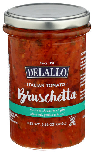 Delallo 
Bruschetta Tomato, 9.88 OZ