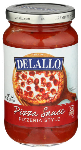 Delallo 
Pizza Sauce, 14 OZ.