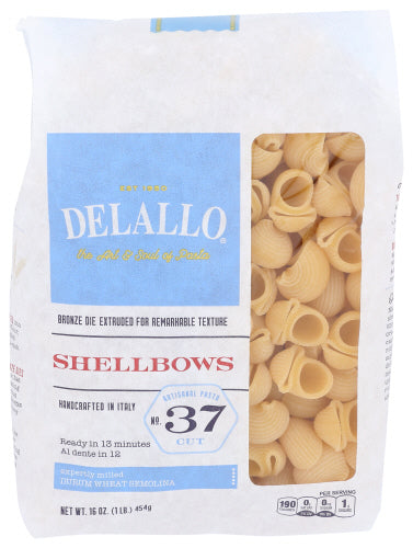 Delallo 
Pasta Shellbows, 16 OZ