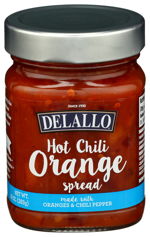 Delallo 
Spread Orange Chili, 10 OZ.