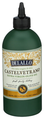 Delallo 
Oil Castelvetrano Xvrgn, 16.9 FO.