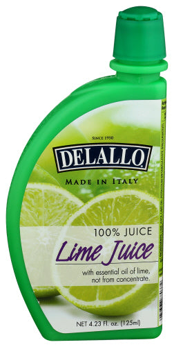 Delallo 
Juice Lime Slice, 4.23 FO.