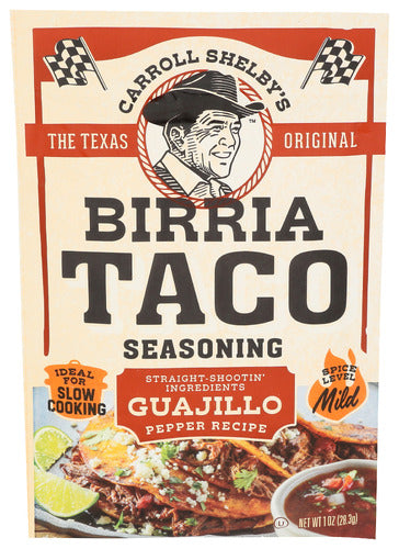 Carroll Shelby 
Seasoning Taco Birria, 1 OZ.