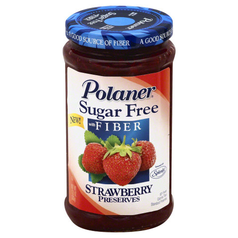 POLANER PRESERVE SF STRAWBERRY - 13.5 OZ