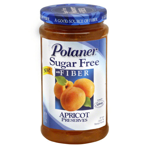 POLANER PRESERVE SF APRICOT - 13.5 OZ