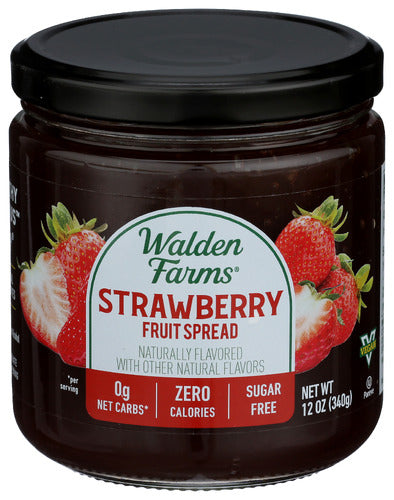 WALDEN FARMS FRUIT SPRD CF NO CARB STRWBRY - 12 OZ