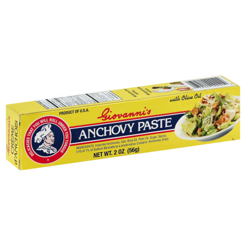 GIOVANNIS PASTE ANCHOVY - 2 OZ