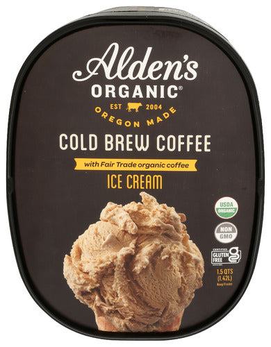 ALDENS ORGANIC ICE CREAM CLD BW COF ORG - 48 FO