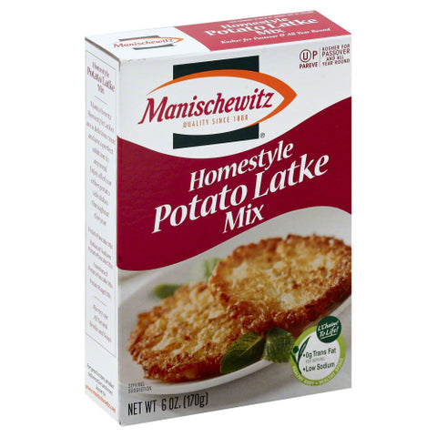 MANISCHEWITZ MIX LATKE HMSTYLE PTO - 6 OZ