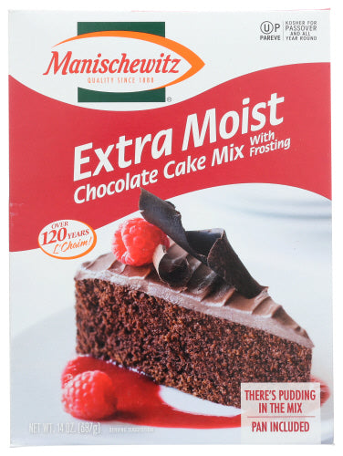 MANISCHEWITZ MIX CAKE CHOC XMOIST - 14 OZ
