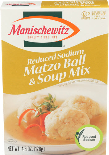 MANISCHEWITZ SOUP MIX MATZO BALL LS - 4.5 OZ