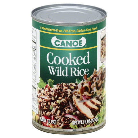 Canoe 
Rice Wild Precooked Tin, 15 OZ.