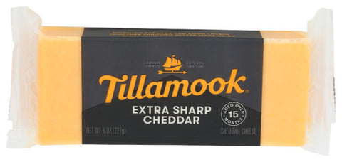 TILLAMOOK CHS XSHRP Y MED SMK CHNK - 8 OZ