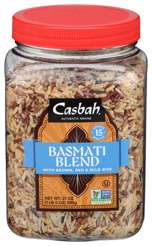Casbah 
Rice Basmati Blend, 21 OZ.