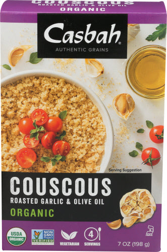 Casbah 
Couscous Rst Garlic, 7 OZ.