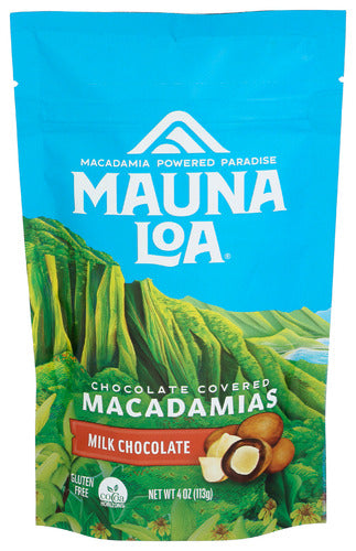 MAUNA LOA MACADAMIAS MILK CHOCOLATE - 4 OZ