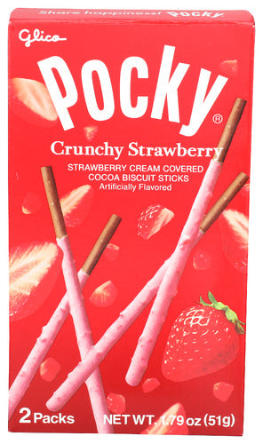 GLICO COOKIE STRWBRY POCKY - 1.79 OZ