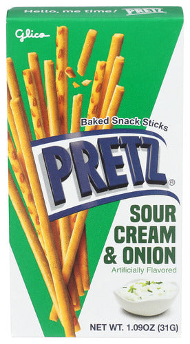 GLICO PRETZ SOUR CRM & ONION - 1.09 OZ