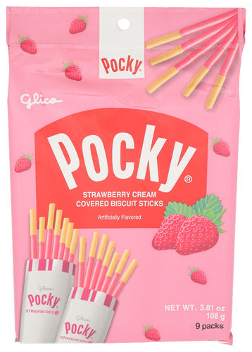 GLICO CANDY POCKY STRAWBRRY - 3.81 OZ