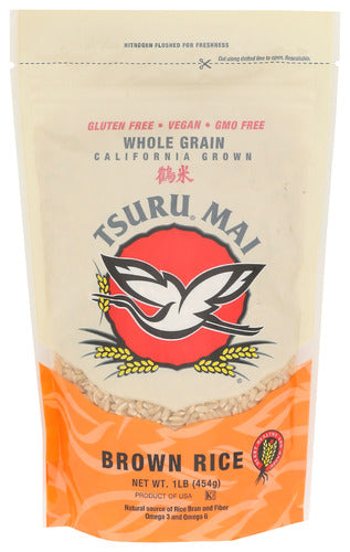 TSURI MAI RICE BROWN X FANCY - 16 OZ